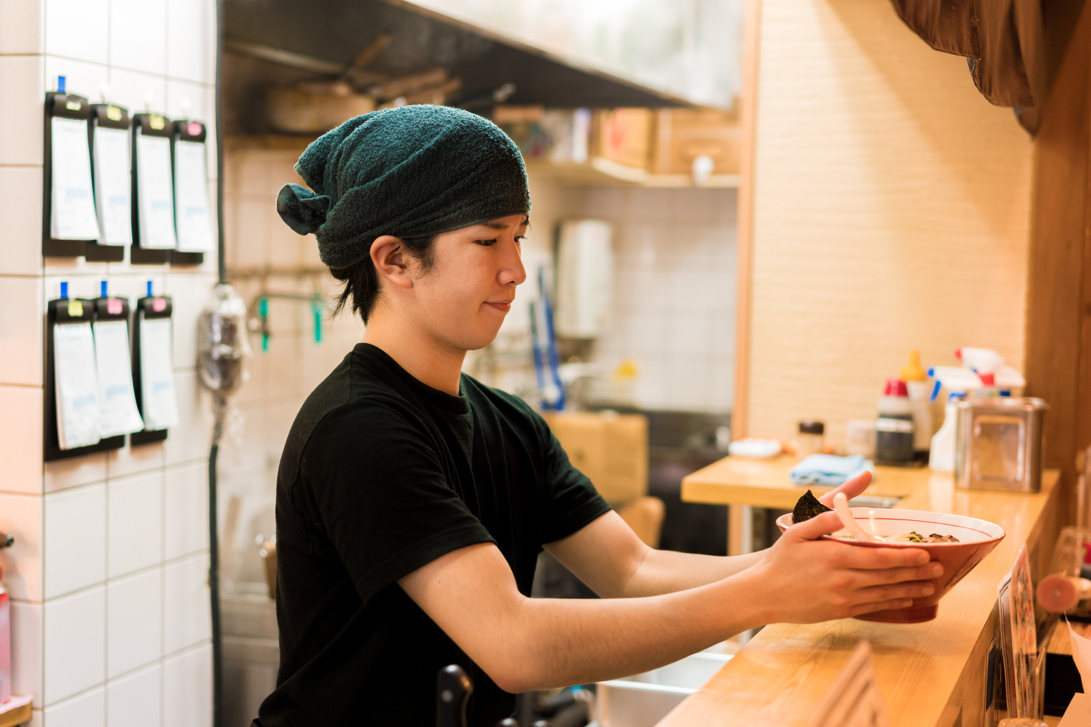 Ramen Shop in Kyoto, Japan