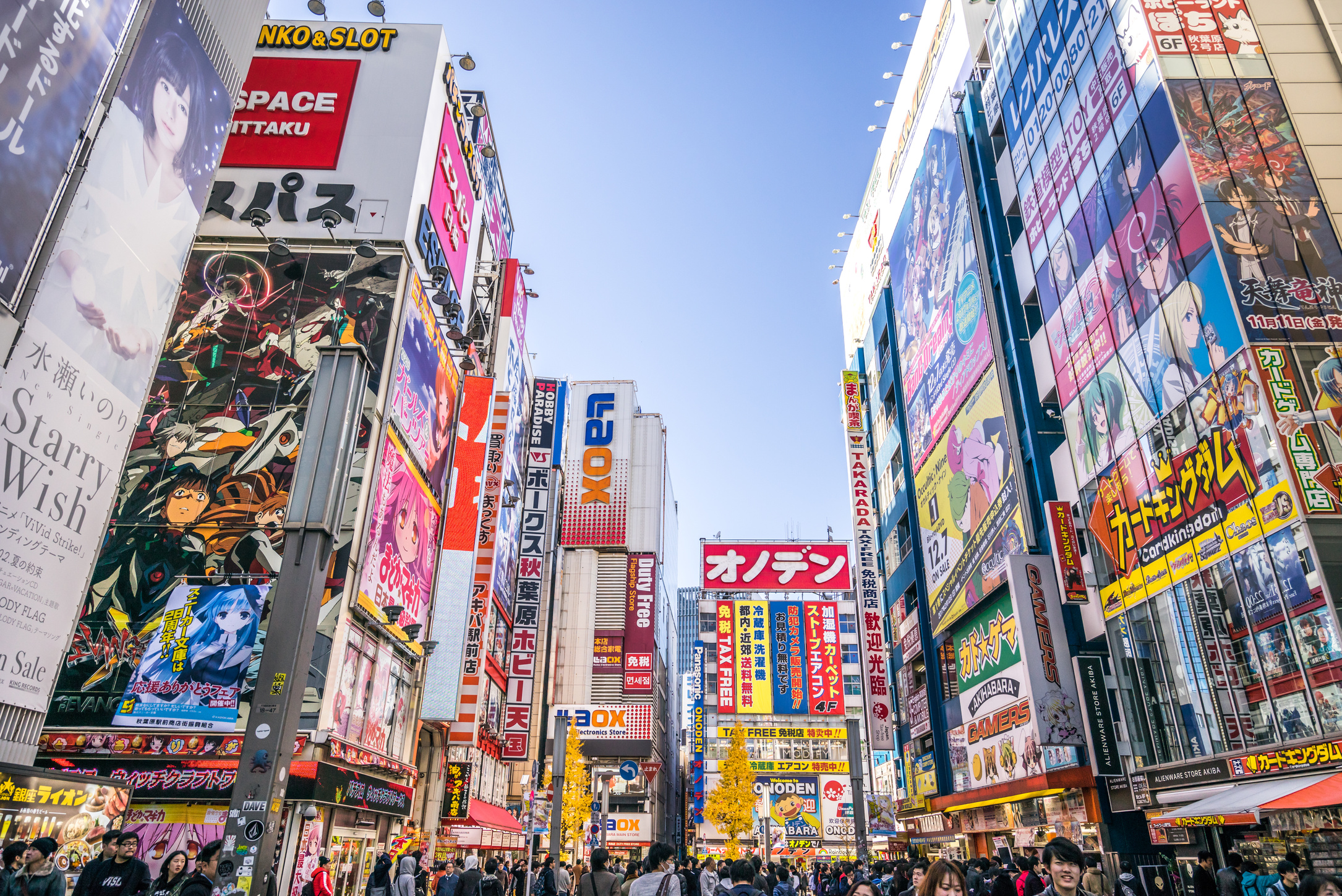 Crowded Streets of Akihabara